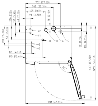 Пароконвектомат Retigo B1011IG VISION II газовый (7)