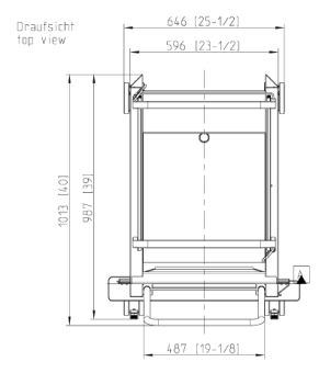 Рама с направляющими 20-2-1, 16 уровней RATIONAL 60.22.395 (2)