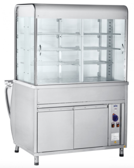 Прилавок-витрина тепловой Abat ПВТ-70М (210000080515) в ШефСтор (chefstore.ru) 2
