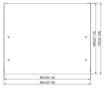 Подставка II Пекарь 6-1-1 и 10-1-1 RATIONAL 60.31.209 (4)