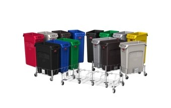 Контейнер с вент.каналами 60 литров Rubbermaid SLIM JIM 1955959 в ШефСтор (chefstore.ru) 3