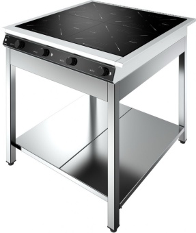 Плита индукционная Новая Энергия ICG9 - 4 PRO (900) на подставке