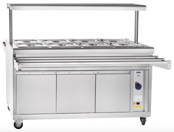 Мармит вторых блюд Abat ЭМК-70ПМ-01 (нерж) (210000000458) в ШефСтор (chefstore.ru) 3