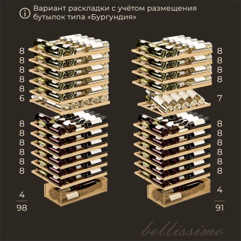 Винный шкаф Meyvel MV95-KBT2 (Slim) 24