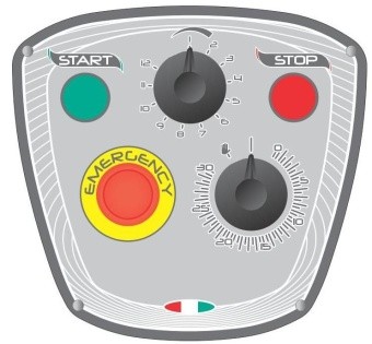 Панель управления миксера Starmix PL20BNVF с вариатором скорости