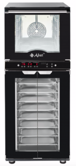 Печь конвекционная электрическая Abat КПП-4-1-2П (210000009817) на расстойке 4