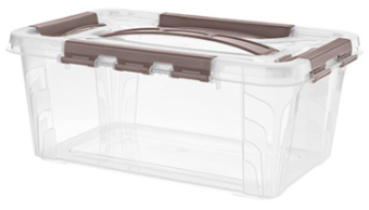 Контейнер с крышкой и замками 4,2л Restola 433234114 пп