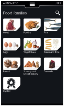 Панель управления пароконвектоматов Electrolux SkyLine PremiumS