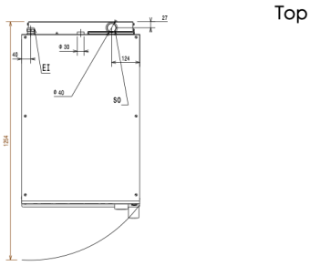 Пароконвектомат Electrolux 260635 электрический Top