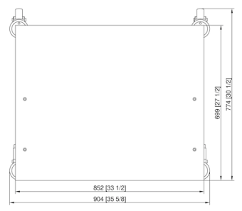 Подставка IV передвижная 6-1-1 и 10-1-1 RATIONAL 60.31.107 (4)