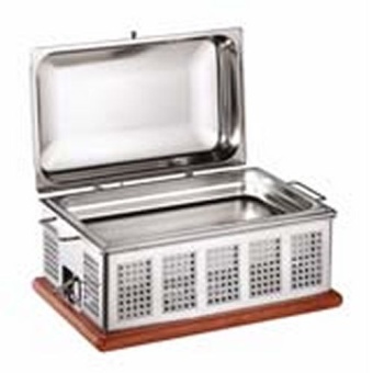 Чафин диш GN1/1 с фиксатором Pintinox 51005554n в ШефСтор (chefstore.ru)