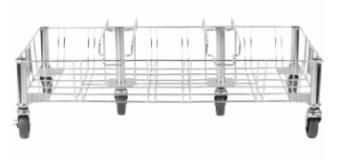 Тележка Slim Jim на 3 контейнера Rubbermaid 1956192 (2)