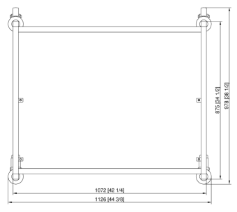 Подставка UG I Combi-Duo с роликами 6-2-1 на 6-2-1 и 10-2-1 Э RATIONAL 60.31.204 (4)