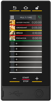 Unox XEFR-04EU-ETDV Панель управления 3