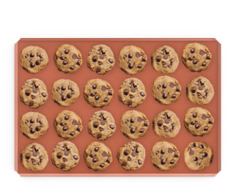 Противень алюминиевый 600x400x9 Unox TG416 силикон (2)