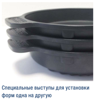 Набор 4 формы 16см и поднос RATIONAL 60.73.286 в ШефСтор (chefstore.ru) 5