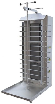 Гриль вертикальный газ. Atesy ШАУРМА-3М в ШефСтор (chefstore.ru)