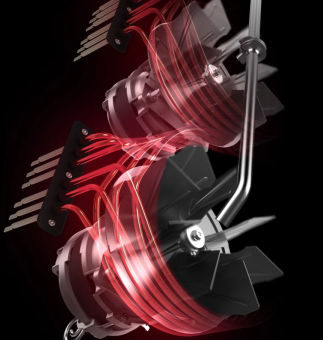 Unox XEFR-10EU-EMRV Двух скоростные вентиляторы