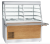 Прилавок-витрина холодильная Abat ПВВ(Н)-70Х-С-01-НШ с декор панелью и торцевым комплектом