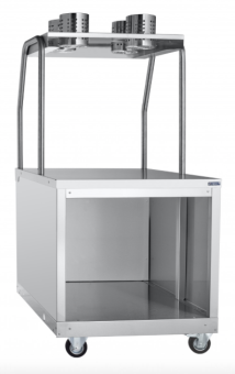 Прилавок для столовых приборов Abat ПСП-70ПМ (дуб) (210000000217) в ШефСтор (chefstore.ru) 2