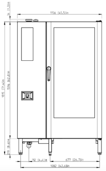 Пароконвектомат Retigo B2021B VISION II электрический (3)