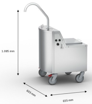 Тележка для масла L, XL RATIONAL 60.74.941 (2)