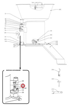 Пружина (морское исполнение) Hallde 37508 (Бункер непрерывной подачи) в ШефСтор (chefstore.ru) Пружина (морское исполнение) Hallde 37508 (Бункер непрерывной подачи) в ШефСтор (chefstore.ru)