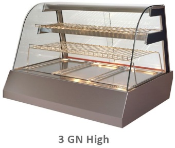 Витрина тепловая Unis Kentucky Hot High 3GN1/1 в ШефСтор (chefstore.ru)