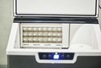 Льдогенератор кубики Cooleq ZBC-22C с измельчителем (2)