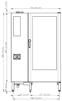 Пароконвектомат Retigo O2021I VISION II электрический (3)