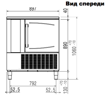 Шкаф шоковой заморозки Electrolux AOFPS061C (726346) в ШефСтор (chefstore.ru) 2