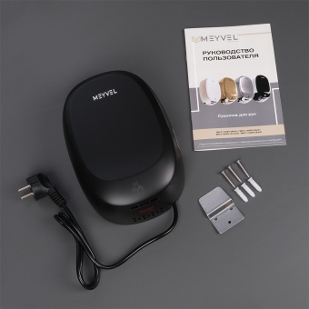 Сушилка для рук Meyvel MH12-1000P2 Black 6