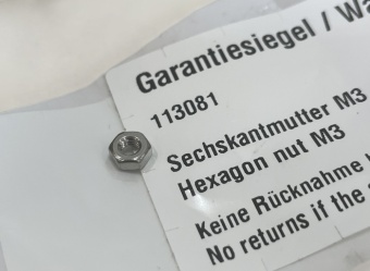 Шестигранная гайка М3 MKN 113081 (3)