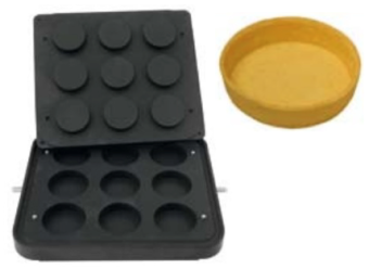 Форма для тарталеток AIRHOT TM-40 в ШефСтор (chefstore.ru)