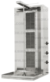 Гриль вертикальный Sikom (Сиком) МК-2.3Г в ШефСтор (chefstore.ru)