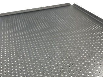 Противень алюминиевый GN11 530х325 Unox TG890 антипригарный перф (2) Противень алюминиевый GN11 530х325 Unox TG890 антипригарный перф (2)