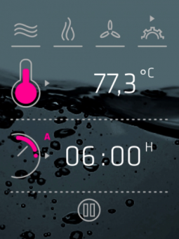 Vac-Star SousVideChef Smart панель управления