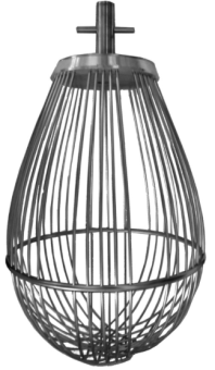 FFFPL140 - венчик с проволокой 4 мм, нержавеющая сталь 