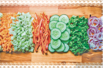 Промышленная овощерезка - протирка ЛЕПСЕ ГАММА 5А - виды нарезки (chefstore.ru)