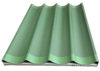 Противень для багетов 600х400 BASSANINA FTVO4060T 4 волны тефлон (2)