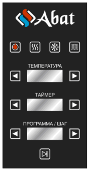 Лиофильная камера Abat ЛФ-06 LIGHT панель управления