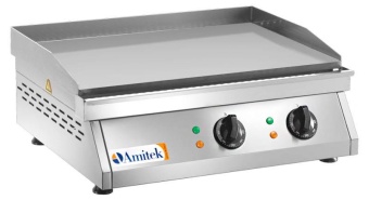 Жарочная гладкая поверхность эл. AMITEK FT2L в ШефСтор (chefstore.ru)