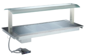 Подогреваемая поверхность с верхней стойкой Electrolux 340322 (DI4HGTO) в ШефСтор (chefstore.ru)