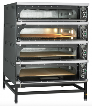 Печь для пиццы Abat ПЭП-6 (без крышки) (210000002337) башенная установка 3 Печь для пиццы Abat ПЭП-6 (без крышки) (210000002337) башенная установка 3