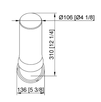 Сборник конденсата 20-1-1, 20-2-1 RATIONAL 60.75.326 (2)