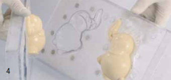 Форма для шоколадных фигур 3D 