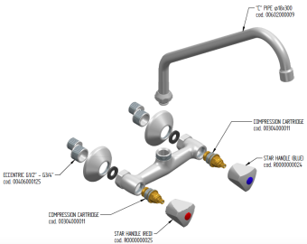 Смеситель с краном Monolith R0102010212 (3)
