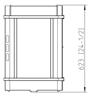 Рама с направляющими 6-1-1 Пекарь 5 уровней RATIONAL 60.61.690 (4)