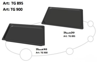 Противень стальной антипригарный GN 1/1 (530х325х20) Unox TG 895 в ШефСтор (chefstore.ru) 2
