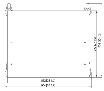 Подставка II передвижная 6-1-1 и 10-1-1 RATIONAL 60.31.103 (5)